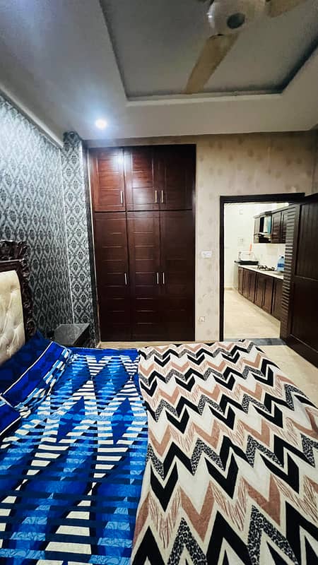 One bedroom furnished apartments available for rent in bahria towan Rawalpindi 6