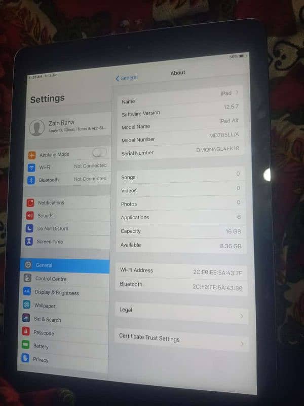 ipad air 1 lush condition 2