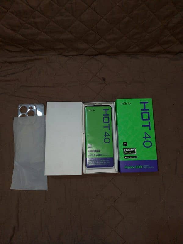 Infinix Hot 40 , 16 / 256 , 16GB RAM / 256 ROM , With Box 8