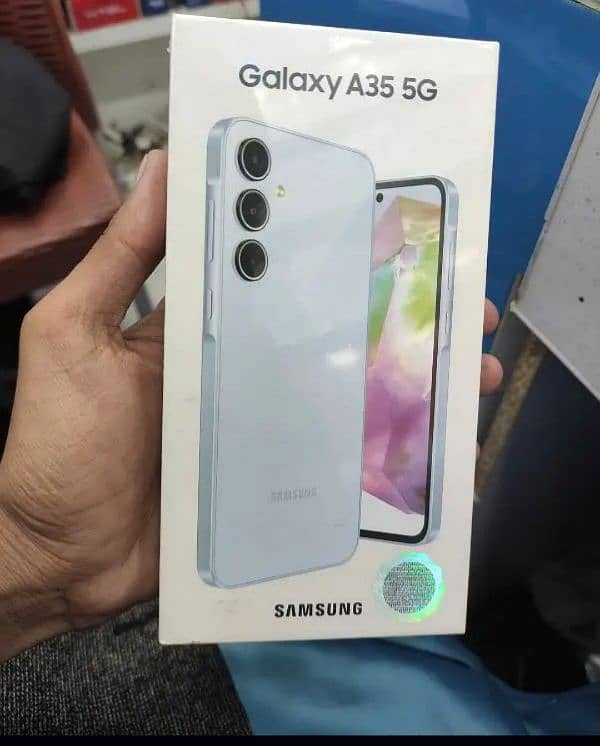 Samsung a35 8/256 just box open non active ha urgent sale 0