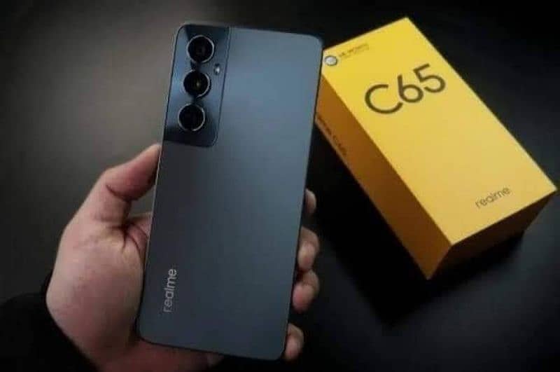 Realme C65 8 256 Just one month use with box charger 0