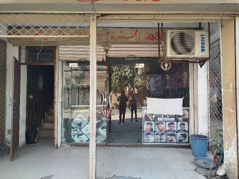 COMMERCIAL SHOP GROUND FLOOR FOR RENT IN JOHAR TOWN LAHORE 0