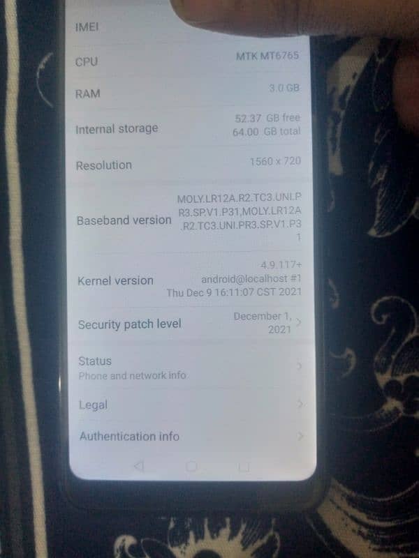 Huawei y6s 3+64 dual sim Pta approved 1