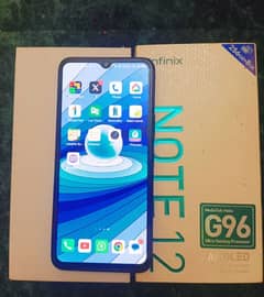 Infinix Note 12 Used very less 256 gb Full Box