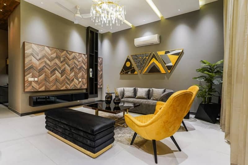 1 Kanal Brand New Semi Furnished Super Hot Located Bungalow Is Available For Sale In The Best Block Of DHA Phase 6 Lahore 14