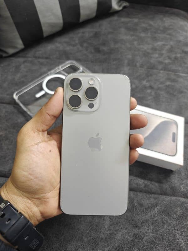 iphone 15 pro max official PTA approved 0