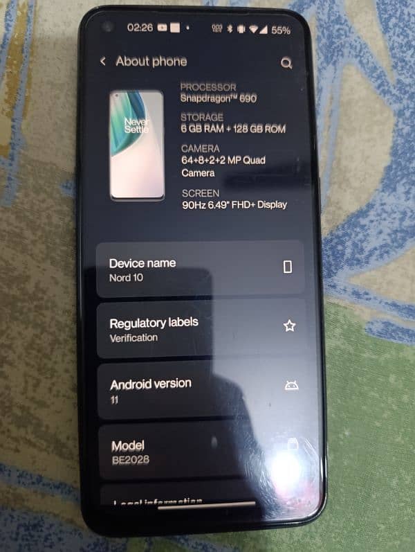 One plus 6+128 good condition 1