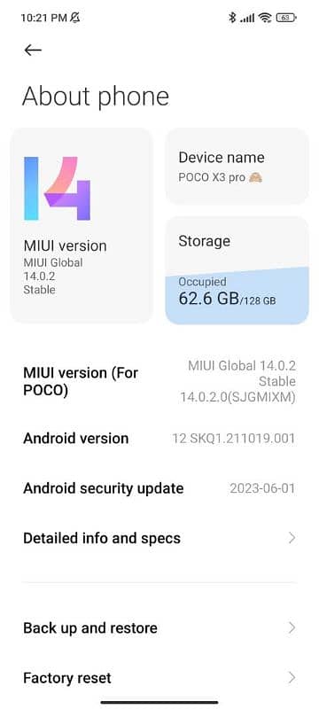 Poco X3 6/128 gb 6