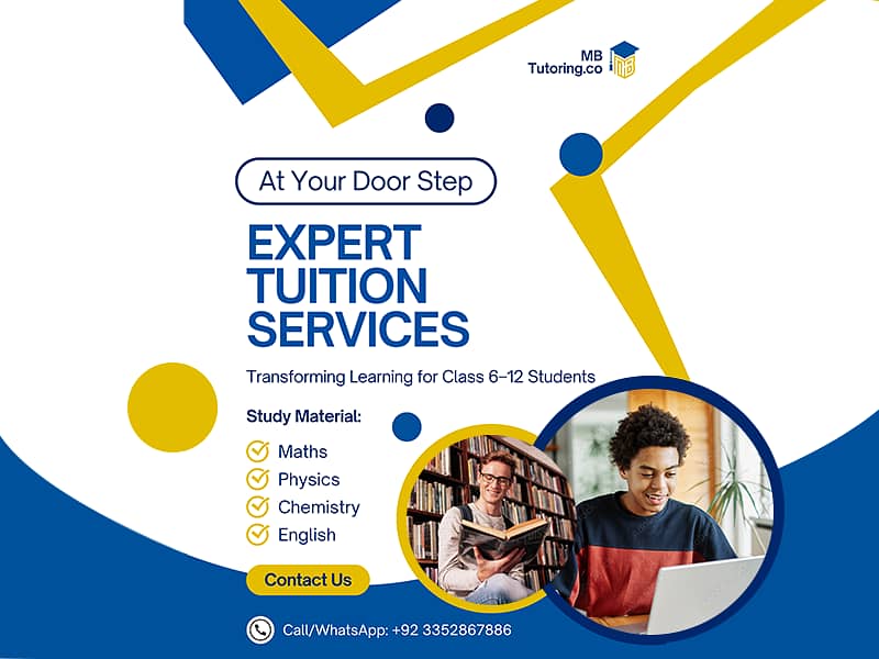 Expert Tuition Services For All Boards | Intermediate & Matriculation 0