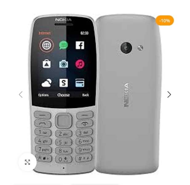 nokia 210 butten wala phone no hotspot 0