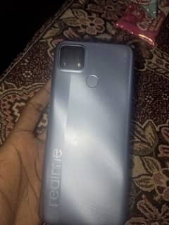 realme c25 4_128 box sath ha charger Ni ha cable ha