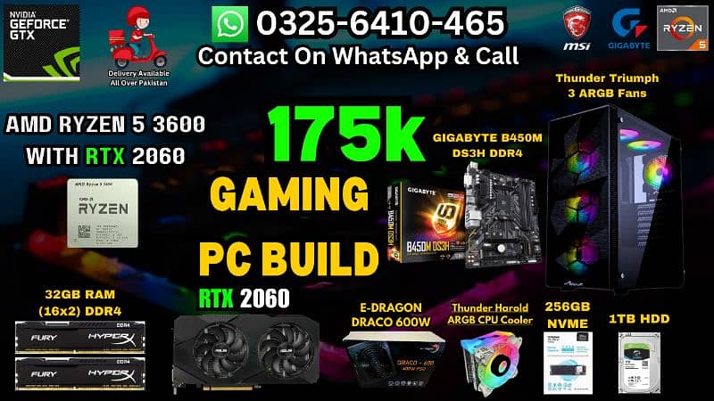 Gaming PC Build RGB Graphic Card intel AMD HafeezCenter Gulberg3Lahore 7