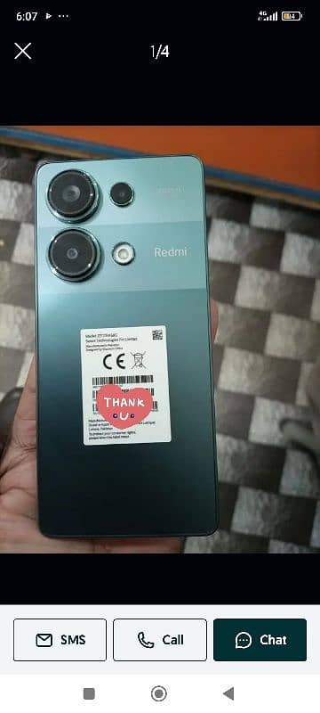 Redmi Note 13 pro 8+4/256GB 200 Mega pixel Camera 1