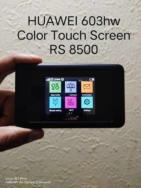 HUAWEI 603hw Color Touch Screen 0