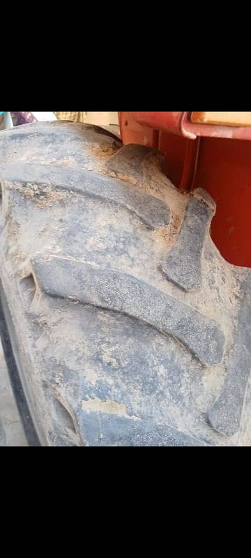 Massey 385  Tractor 2 tyres in good condition 6