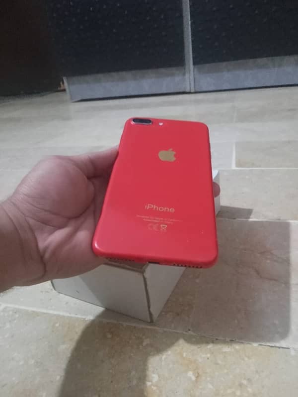 iphone 7plus 256gb pta approved with box 2