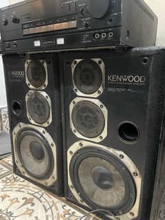 KENWOOD SPEAKERS & Amplifier