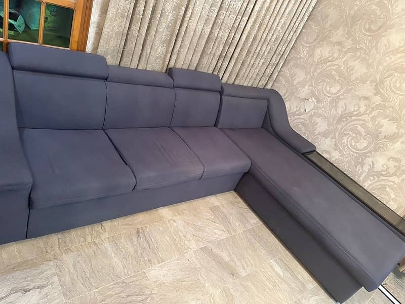 6-seater L shaped sofa 1