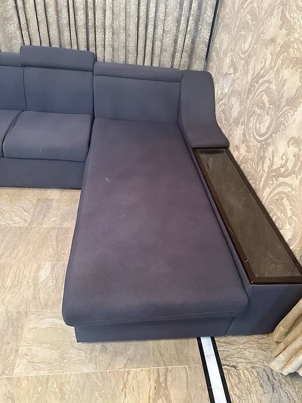 6-seater L shaped sofa 2