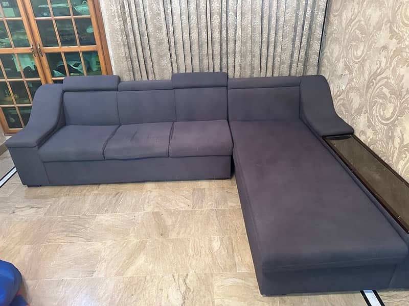 6-seater L shaped sofa 4