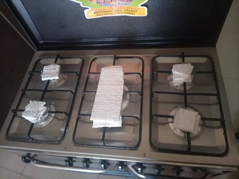 Brand new kitchen marvel stove 4