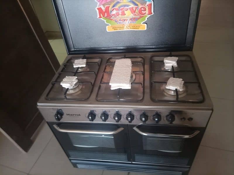 Brand new kitchen marvel stove 5