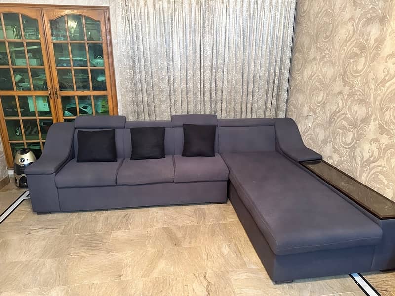 6-seater L shaped sofa 5