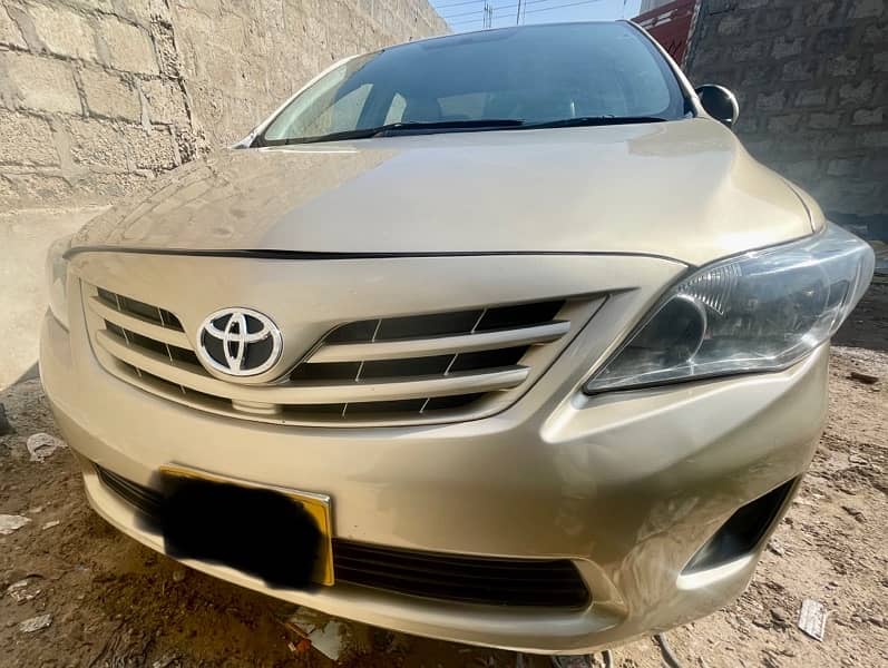 Toyota Corolla XLI 2013 in good condition with it’s own engine . 1