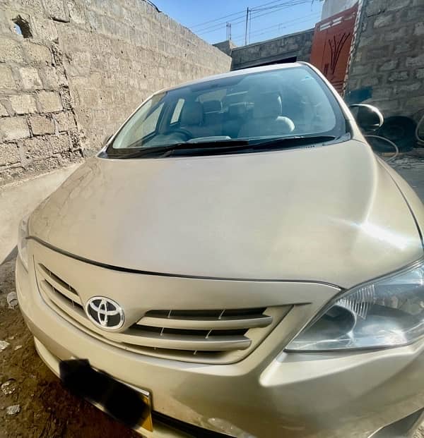 Toyota Corolla XLI 2013 in good condition with it’s own engine . 2