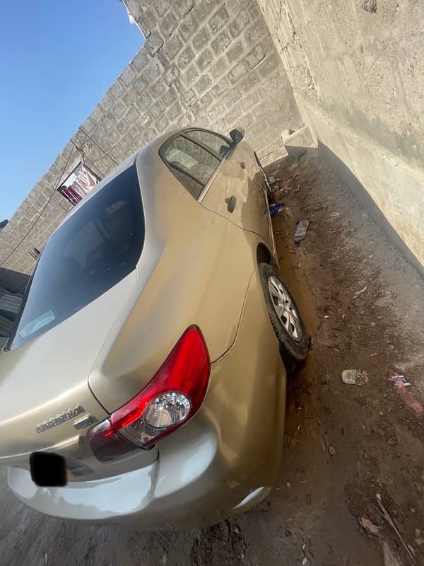 Toyota Corolla XLI 2013 in good condition with it’s own engine . 3