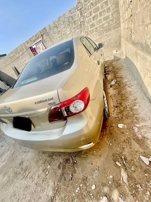 Toyota Corolla XLI 2013 in good condition with it’s own engine . 4