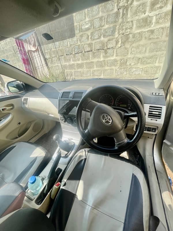 Toyota Corolla XLI 2013 in good condition with it’s own engine . 10