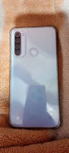 Redmi note 8 just back glass crack without any fault