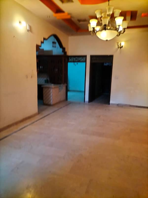 200 sq yards beutyfull portion for rent in Gulshan e Ismail society 2