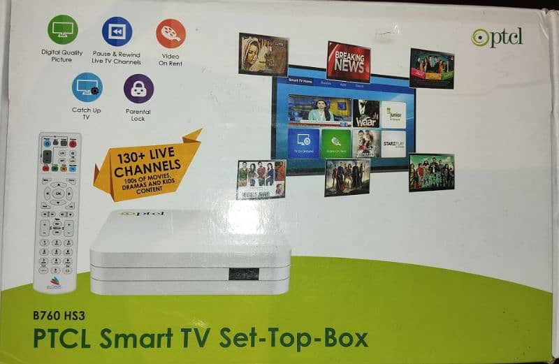 PTCL Smart TV Set - Top - Box 0