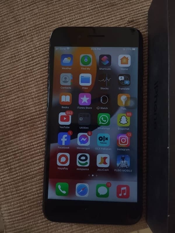 i phone 7 plus 128 gb with box official  approved 5