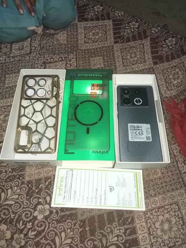 infinix note 40 16gb 256gb complete box 4