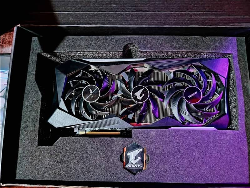 Premium Nvidia Aorus master rtx 3070ti 8GB Gddr6x 256bit Gpu 10/10 4