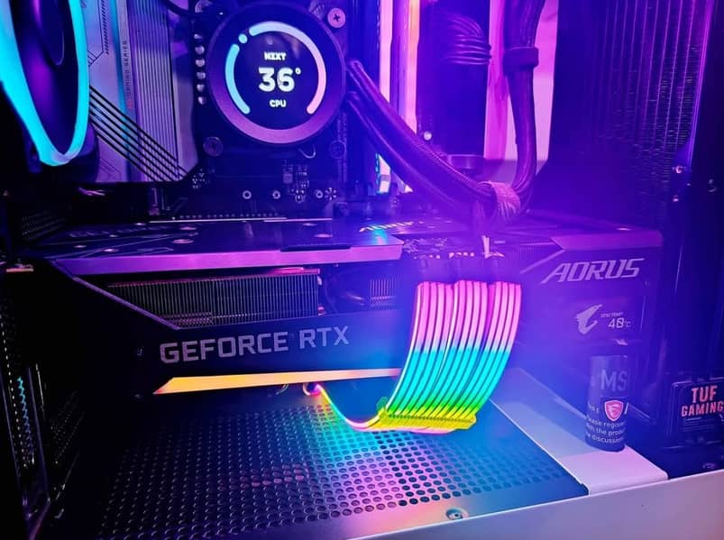 Premium Nvidia Aorus master rtx 3070ti 8GB Gddr6x 256bit Gpu 10/10 6