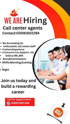 Call center job in lahore