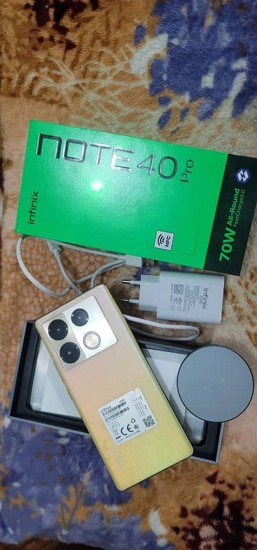 infinix note 40 pro brand new condition 12