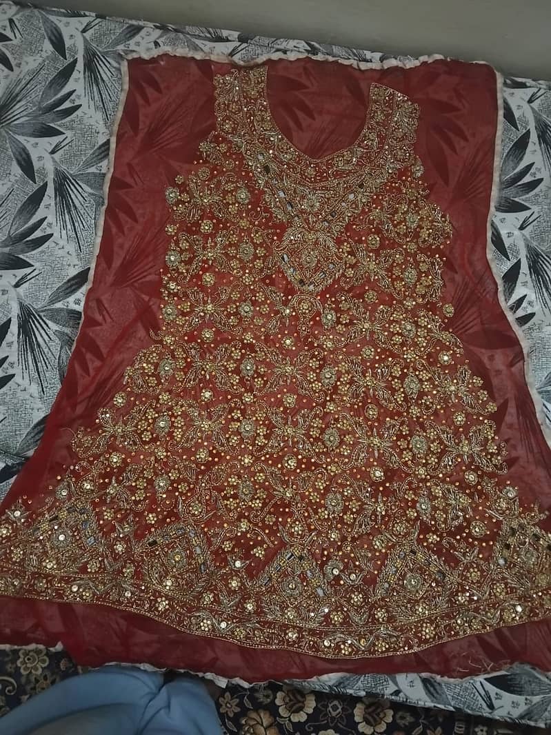 Bridal lehenga Medium size (stitched) 1