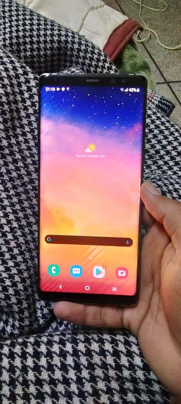 galaxy note 8 PTA approved affical ha dull sim 0