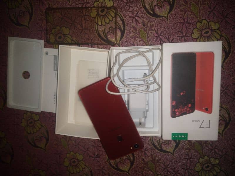 oppo f7 6gb 128gb no open no raper complet box 03/02/88/42/306 0