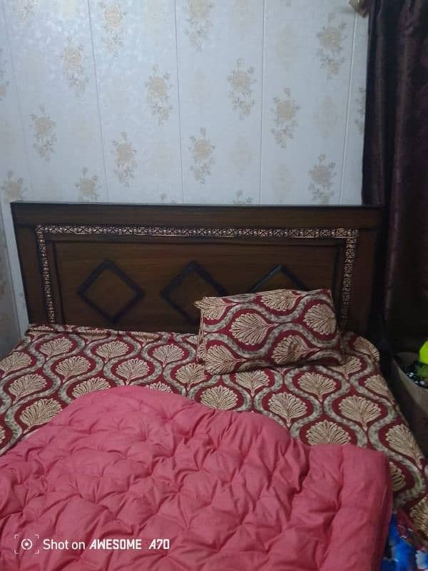 Full dubble bed with matress 3