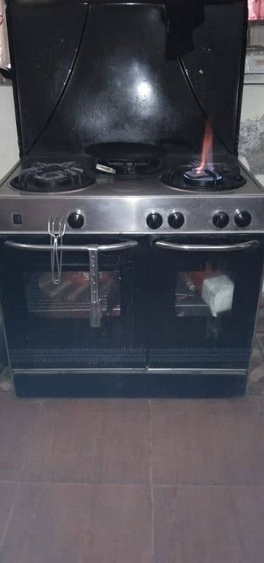 cooking range used but liked newly condition 0