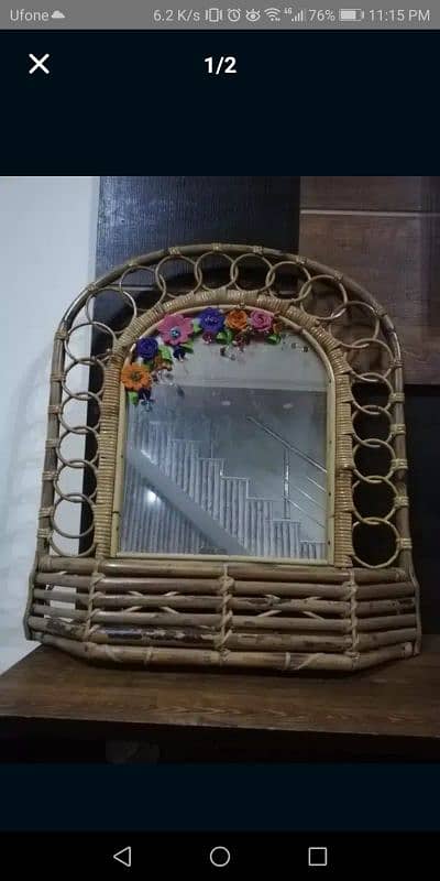 Decorated mirror 1