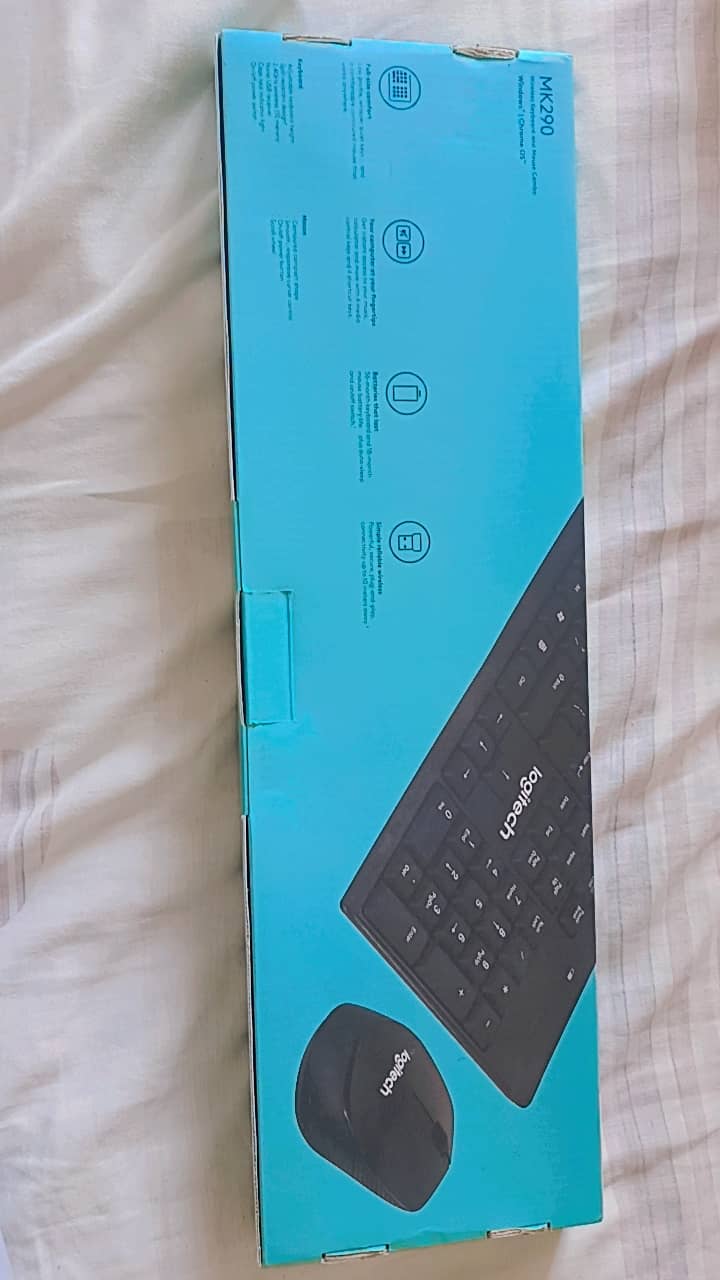 Bluetooth keyboard+mouse never used 100% original brand 1