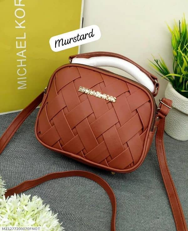 •  Material: PU Leather  Handbags 2