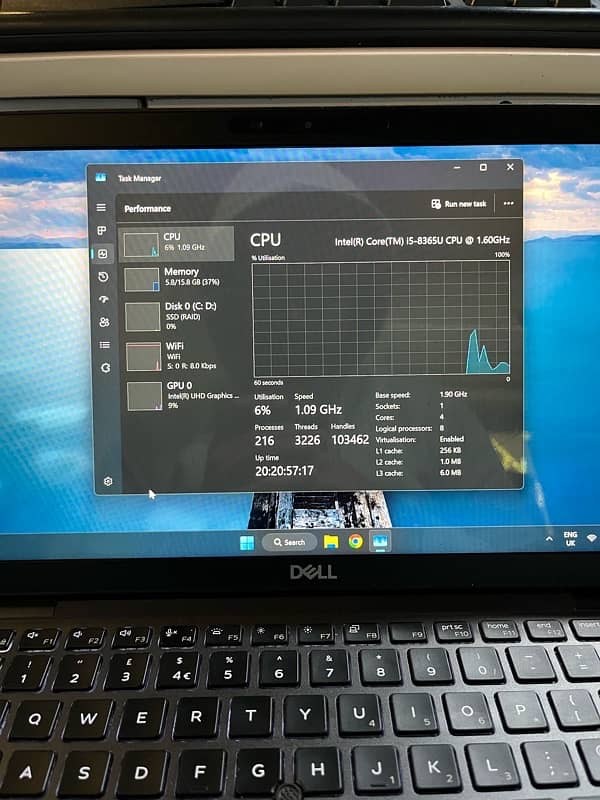 Dell Latitude 5400 Ci5 8th Generation 16gb ram 512gb ssd 3